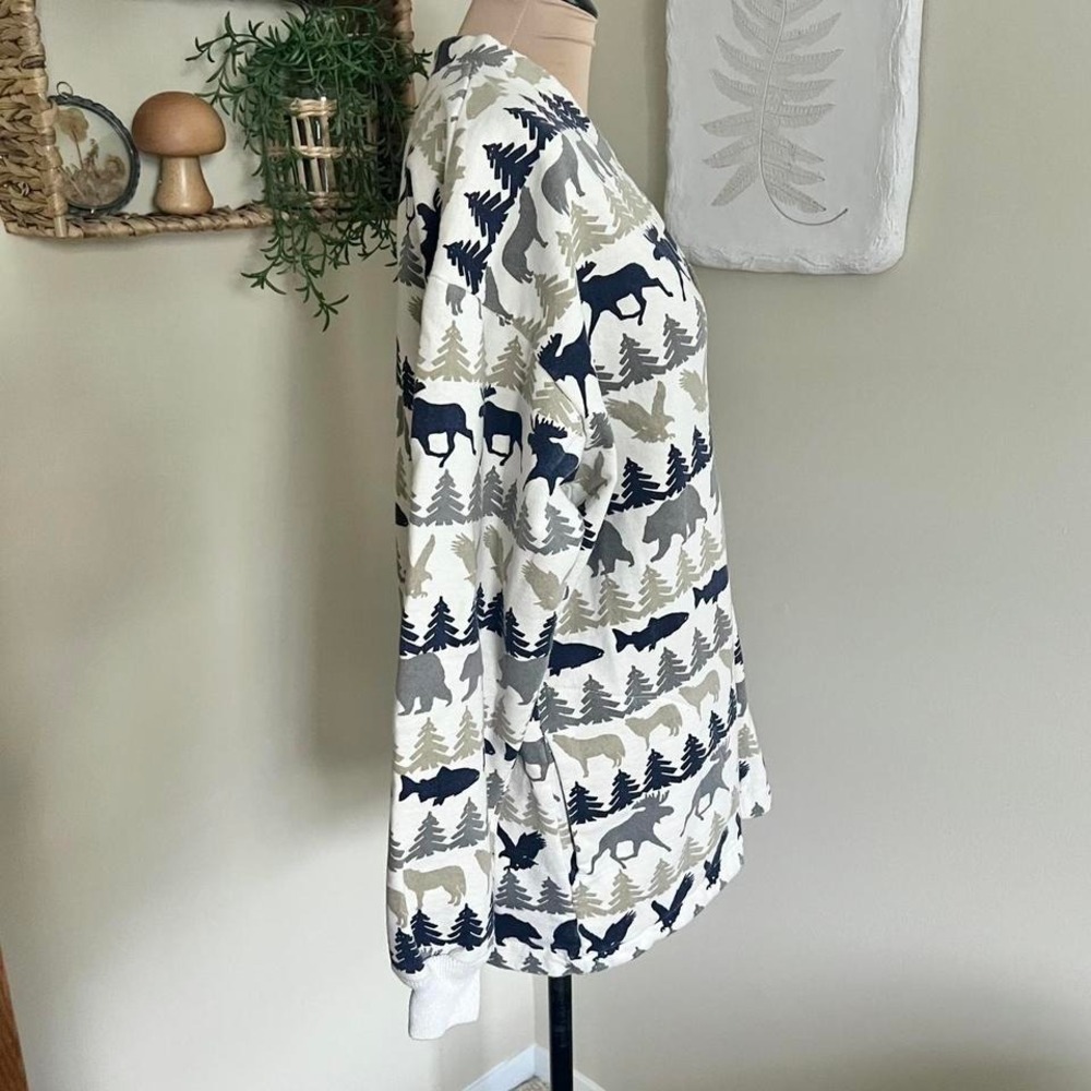 Vintage Moose & Bear Winter Cardigan - Picture 3 of 7